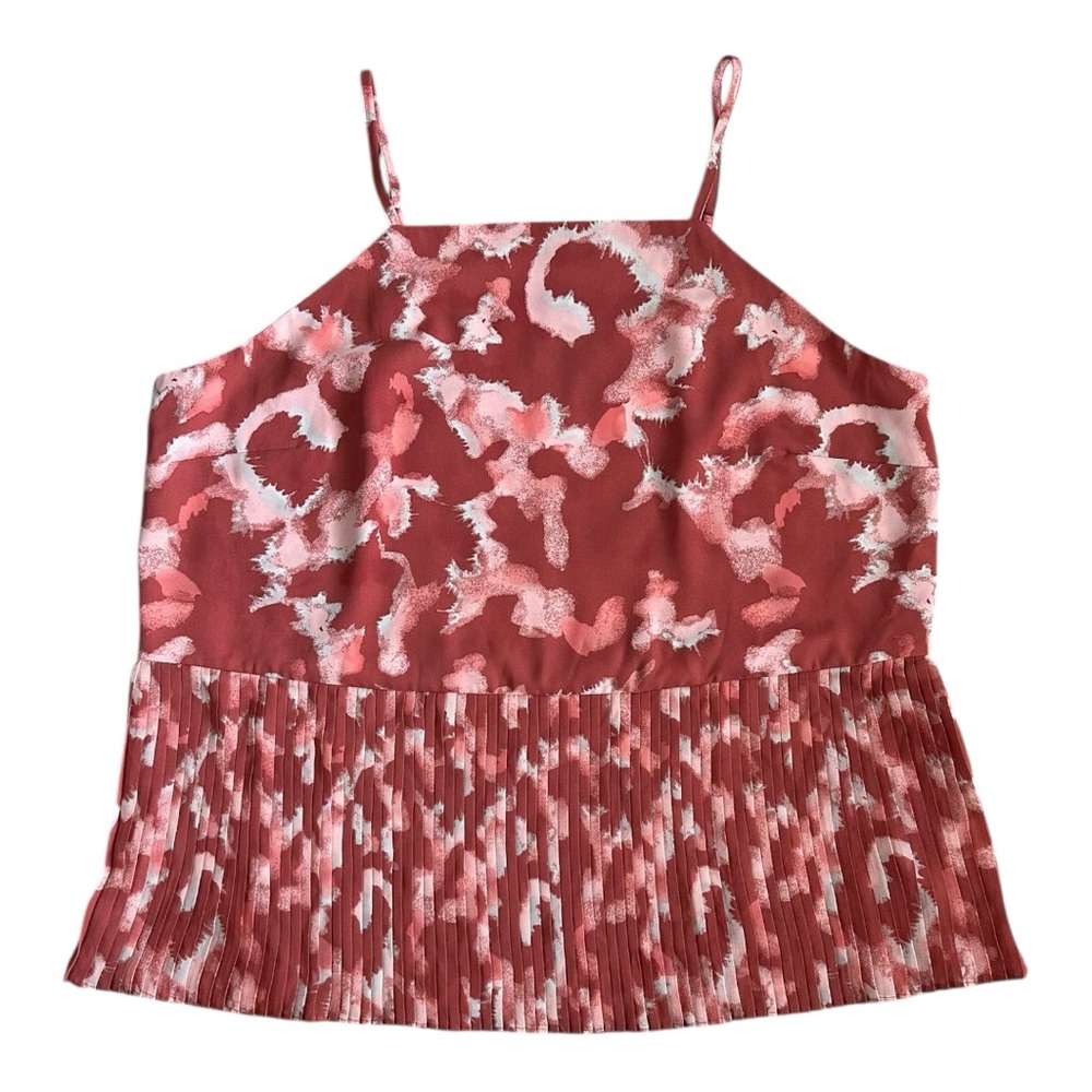 Nine West Pleated Peplum Cami